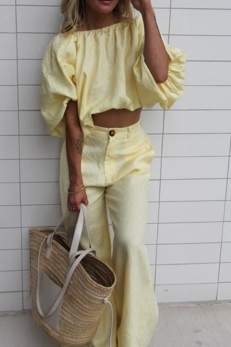 The Kea Pant Lemon