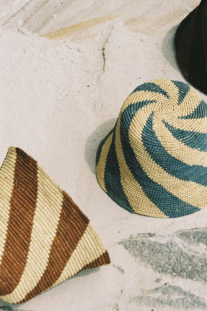 Cyla Bucket Hat | Bronze &amp; Natural