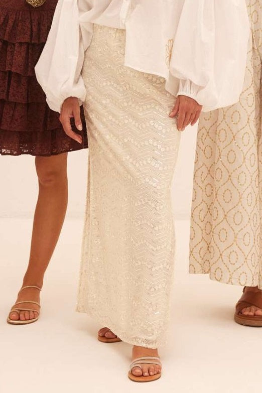 Lana Sequin Skirt