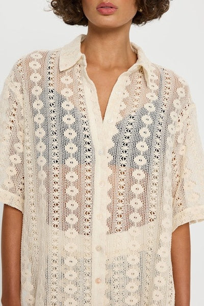 Brooke Embroidered Shirt - FINAL SALE