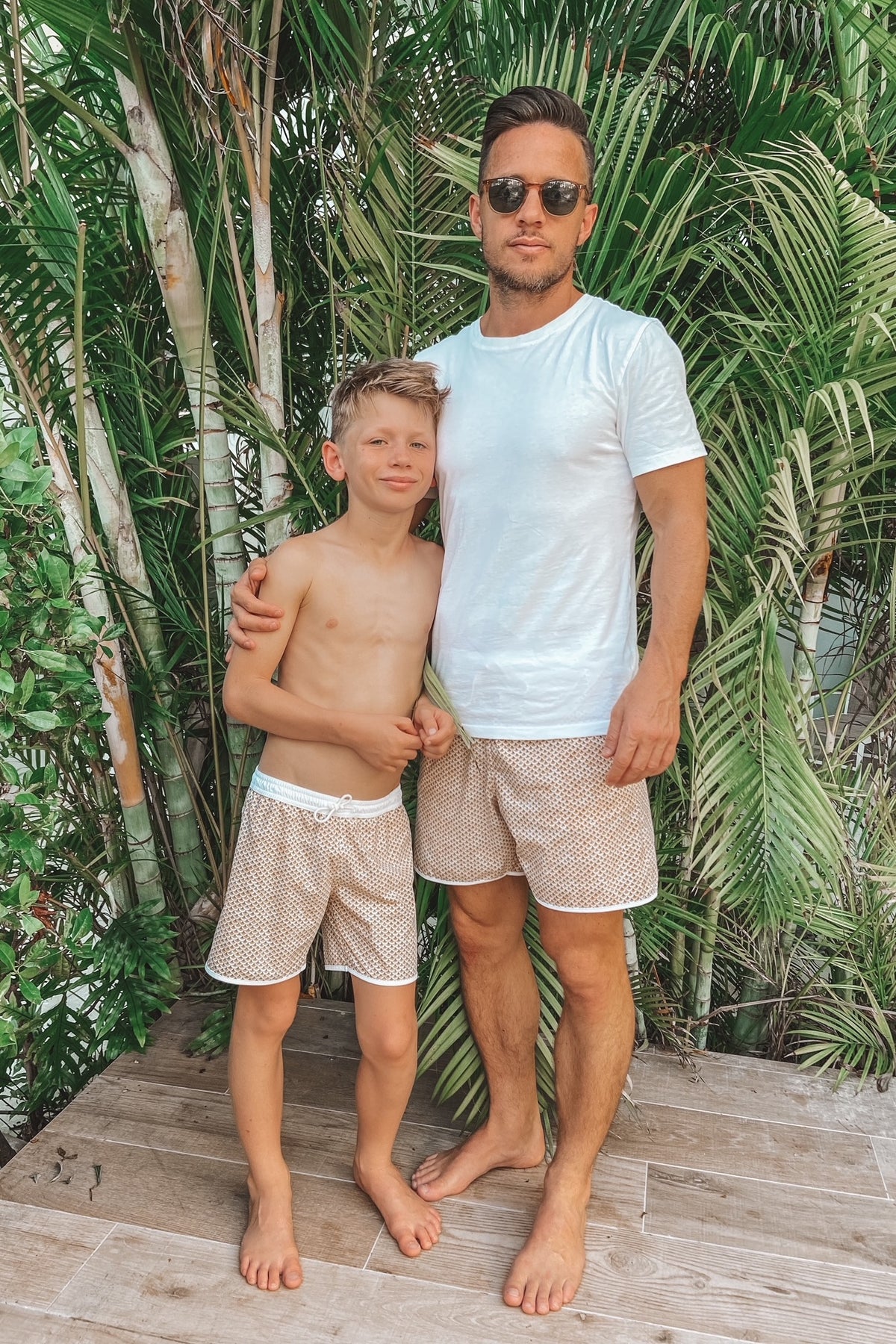 MENS Swim Shorts TOMMASO - Scale Print