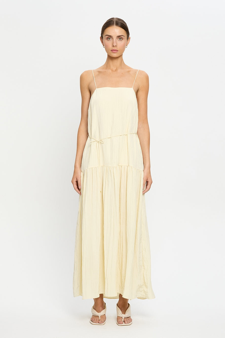 Uma Maxi Dress | Butter Yellow