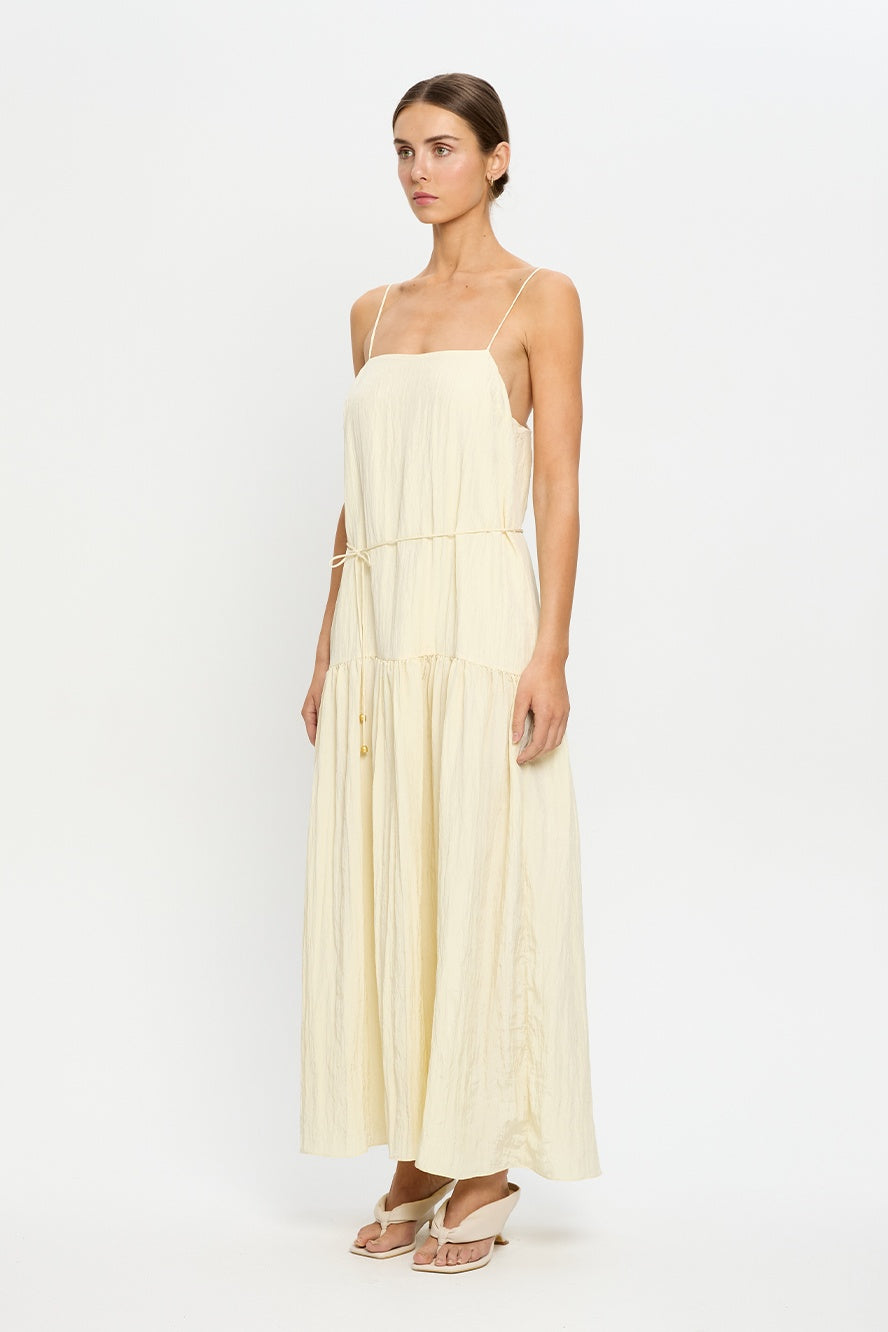 Uma Maxi Dress | Butter Yellow