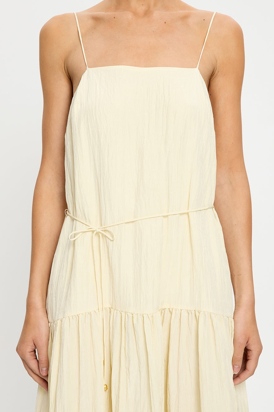 Uma Maxi Dress | Butter Yellow
