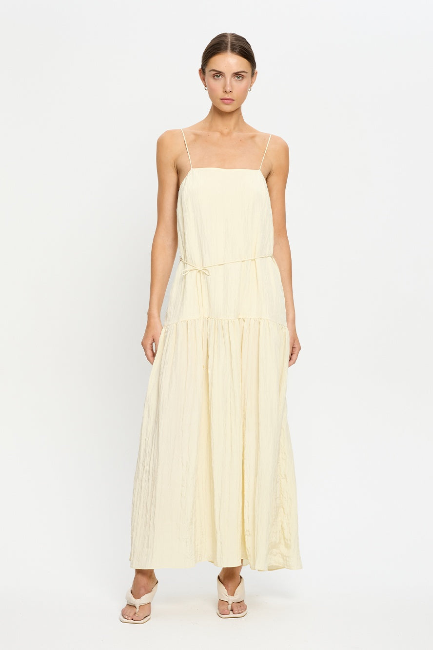 Uma Maxi Dress | Butter Yellow