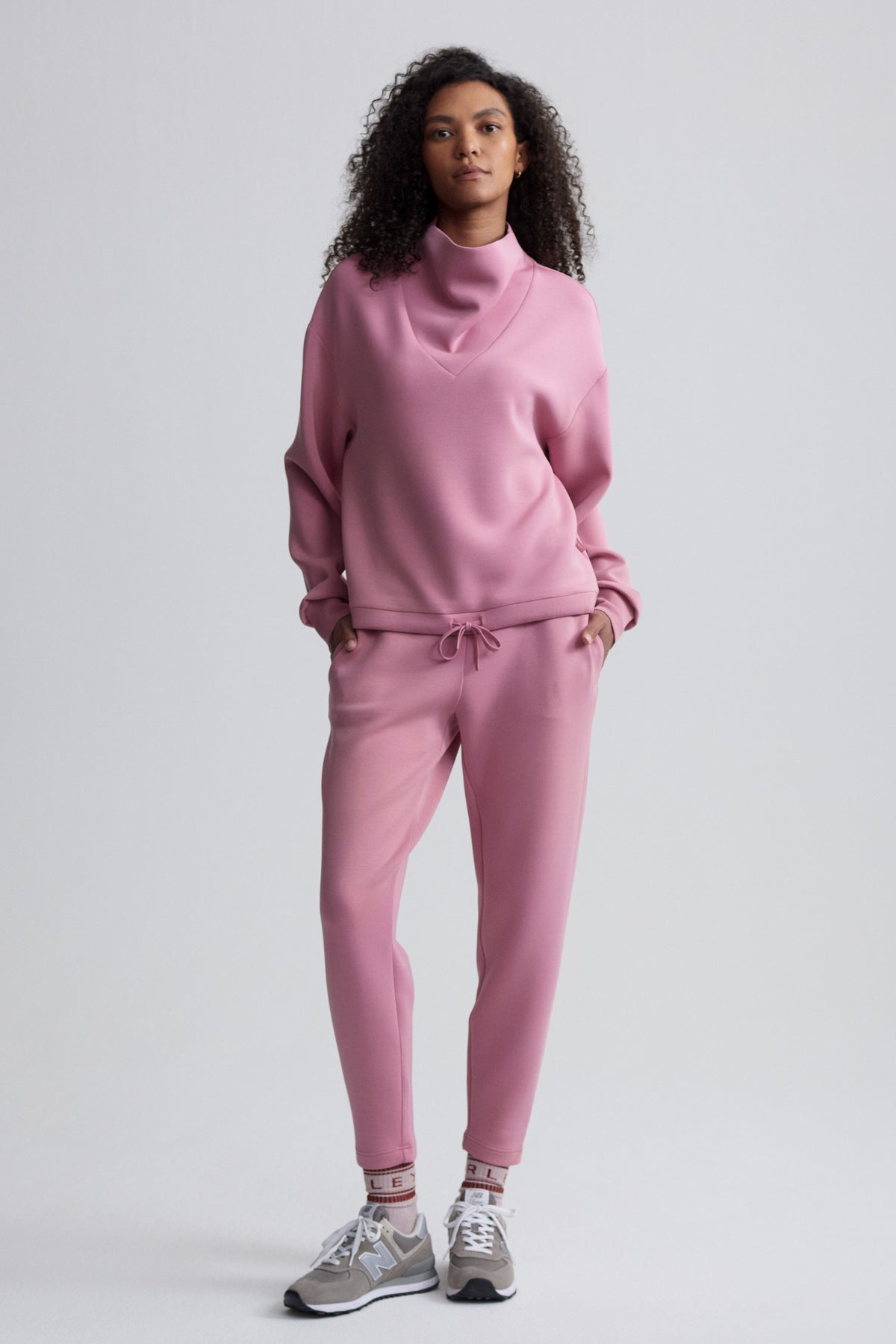 Betsy Sweat Top | Foxglove