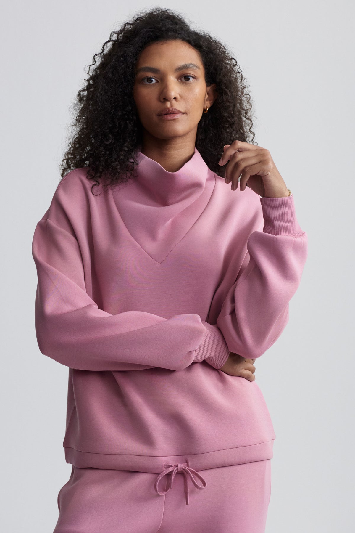 Betsy Sweat Top | Foxglove