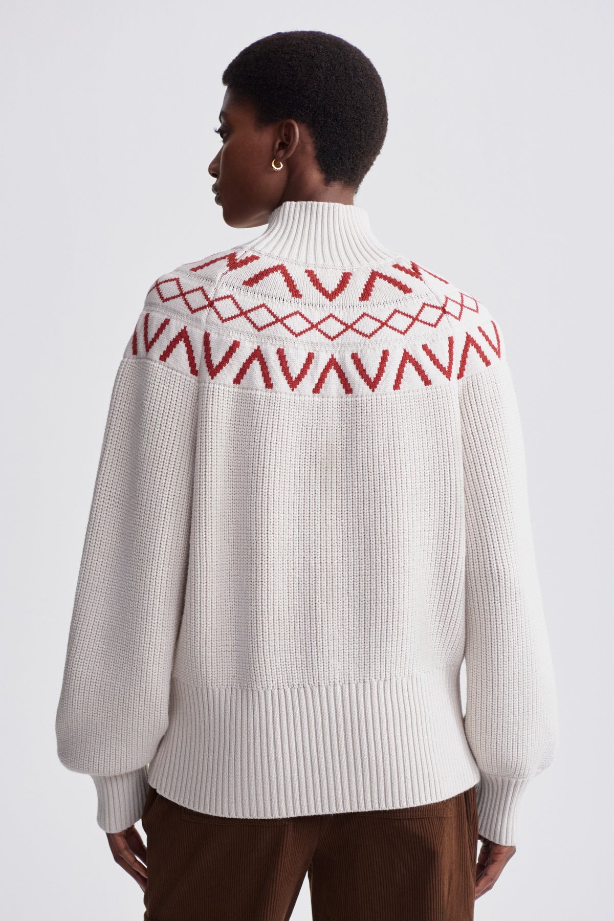 Marcie Fair Isle Yoke Knit - FINAL SALE
