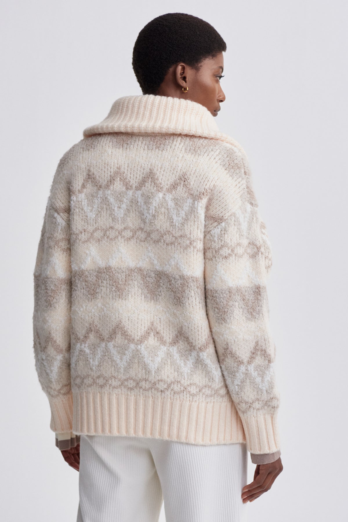 Brooke Fairisle Knit Jacket - FINAL SALE