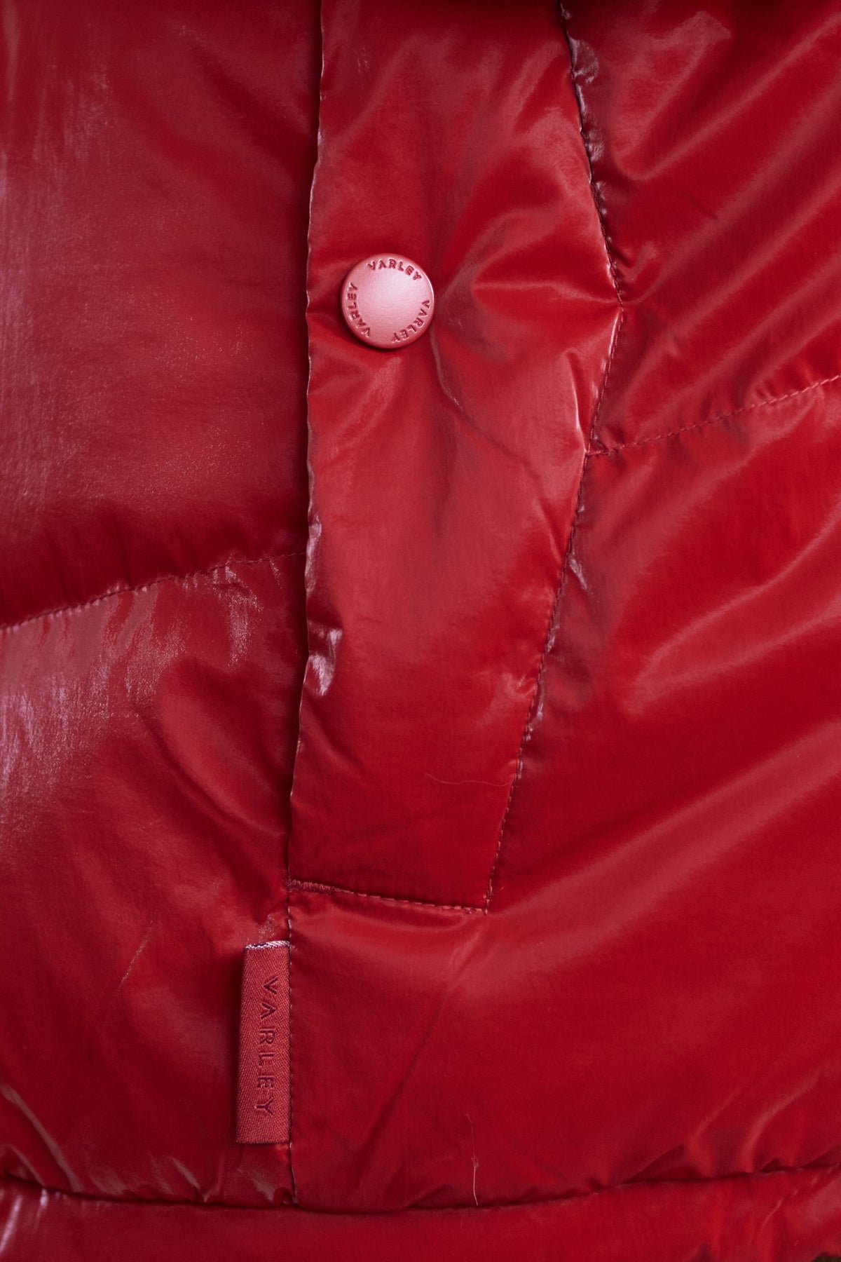 Brock Puffer Gilet | Red - FINAL SALE