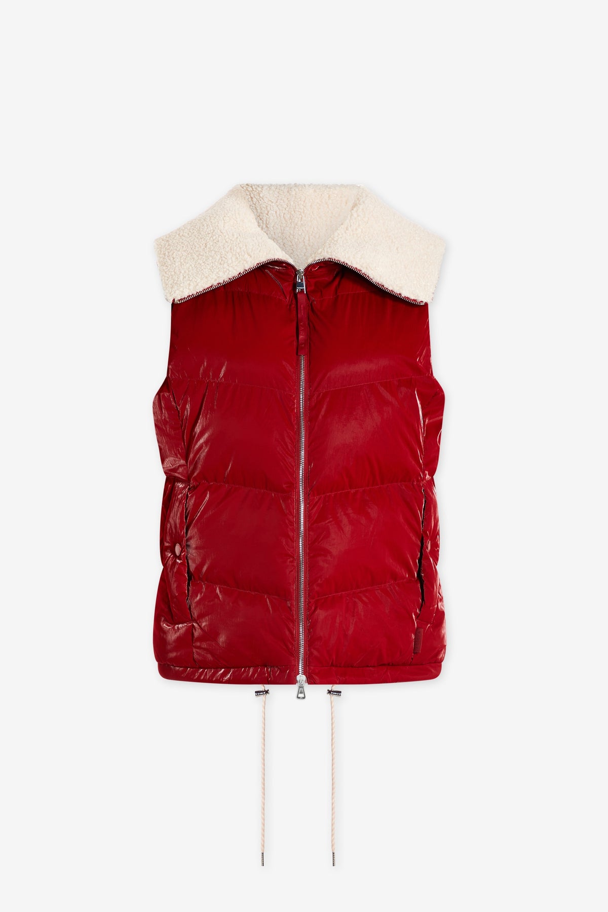 Brock Puffer Gilet | Red - FINAL SALE