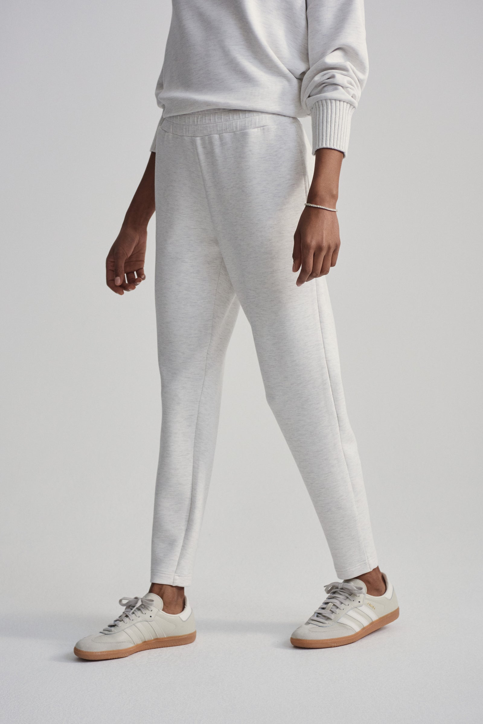 The Slim Pant 27.5 | Ivory Marl