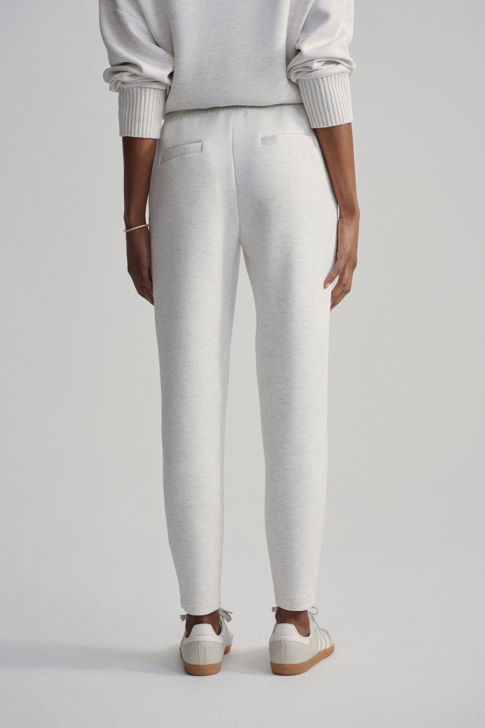 The Slim Pant 27.5 | Ivory Marl