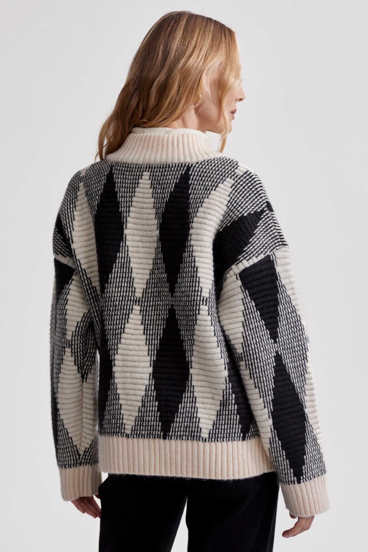 Nancy Jacquard Knit Jacket