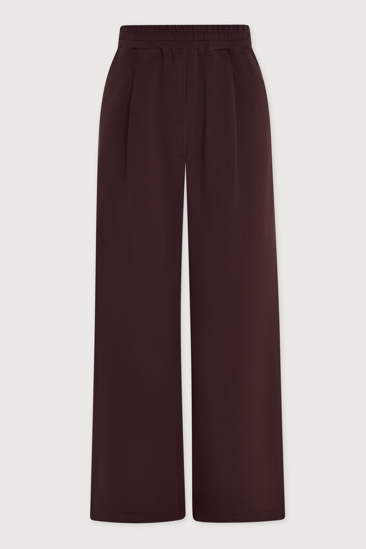 The Wide Leg Pant 30" | Deep Mahogany