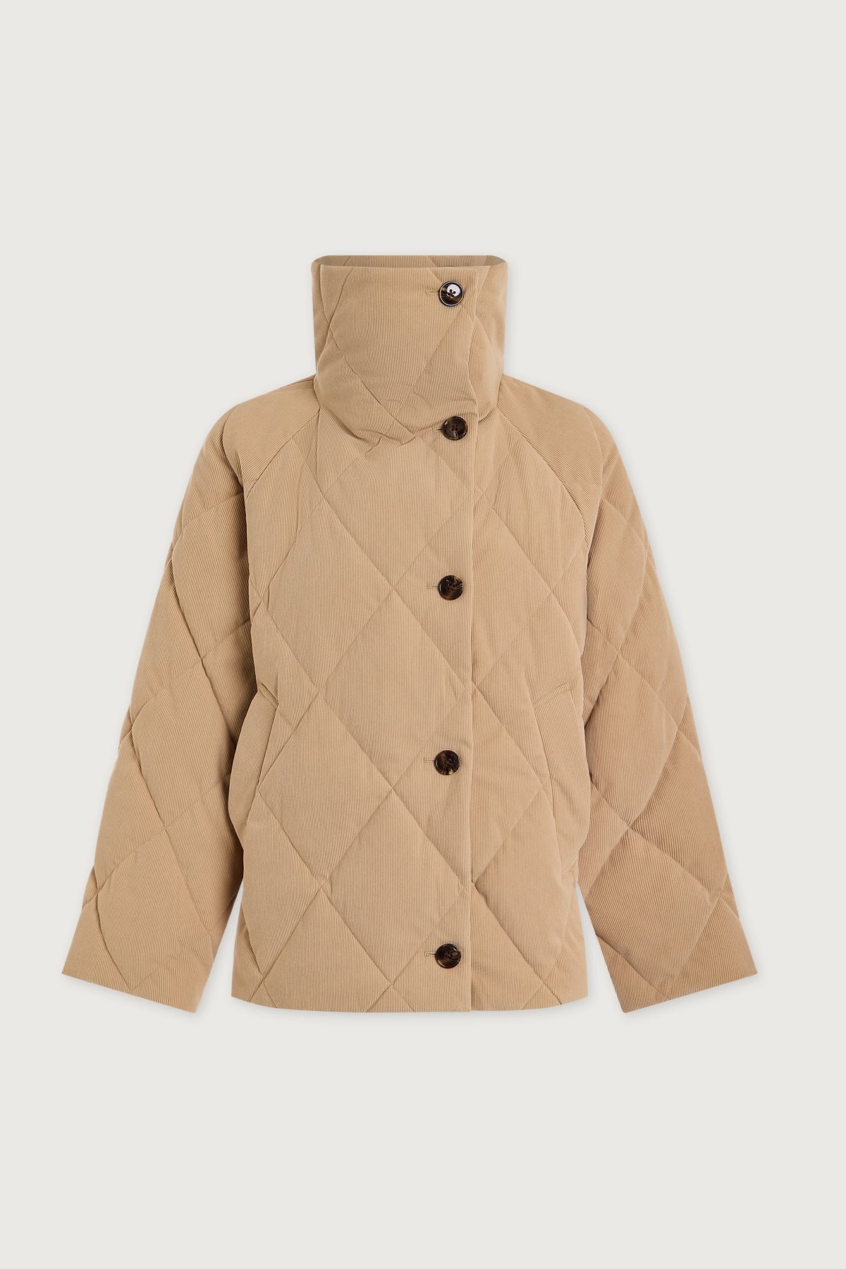 Evren Short Quilted Coat