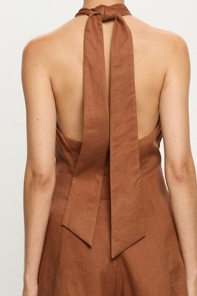 Maxine Playsuit | Mocha