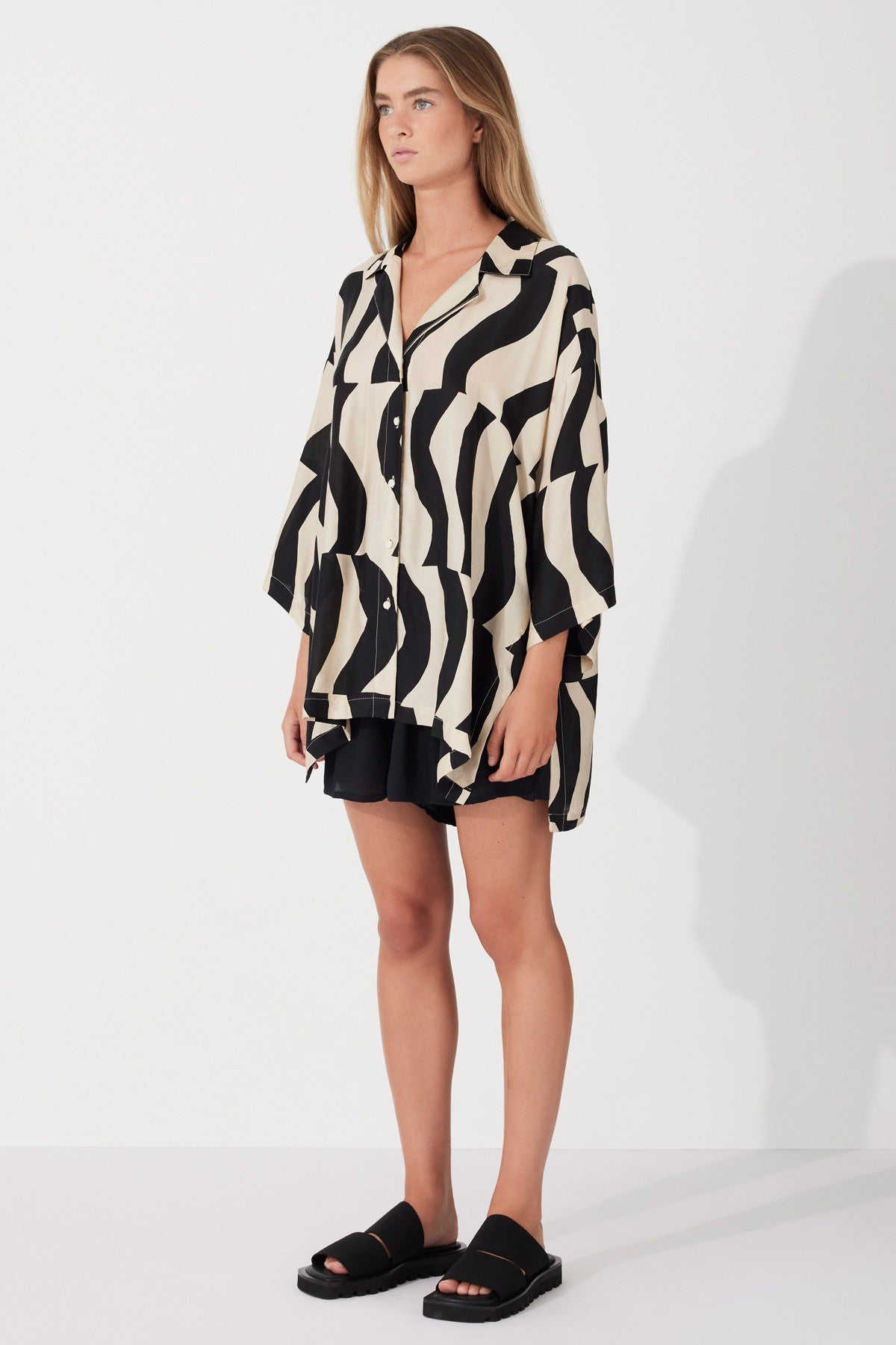 SPLICE LENZING TENCEL SHIRT | FINAL SALE