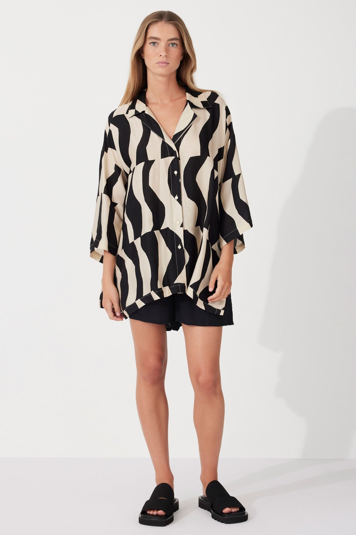 SPLICE LENZING TENCEL SHIRT | FINAL SALE