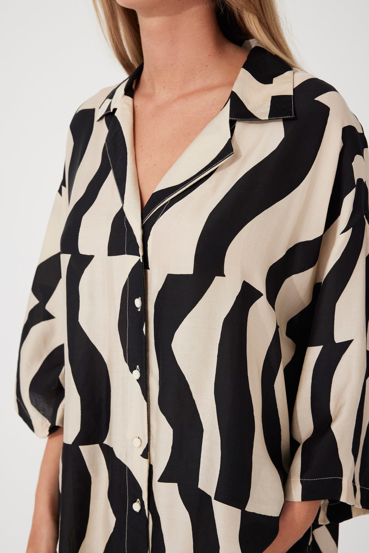 SPLICE LENZING TENCEL SHIRT | FINAL SALE