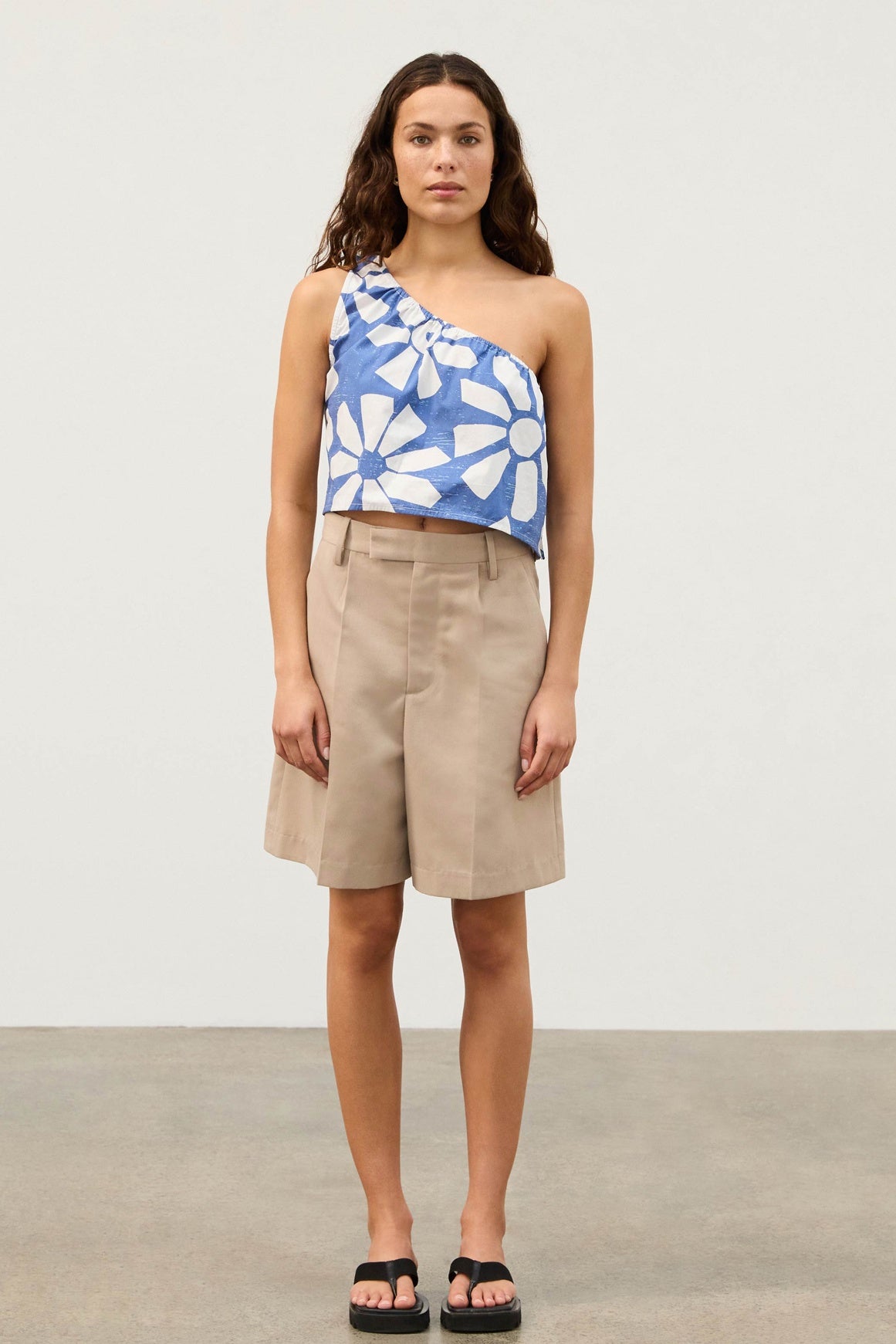 Geo Flower Cotton Top | FINAL SALE