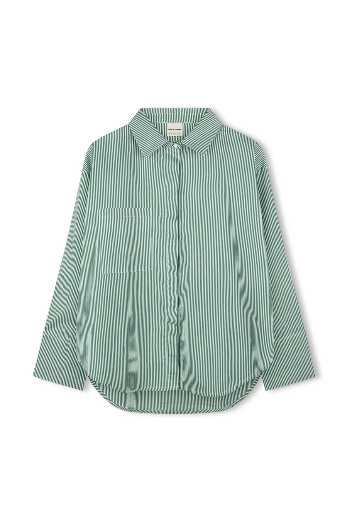 Tallow Pin Stripe Cotton Shirt