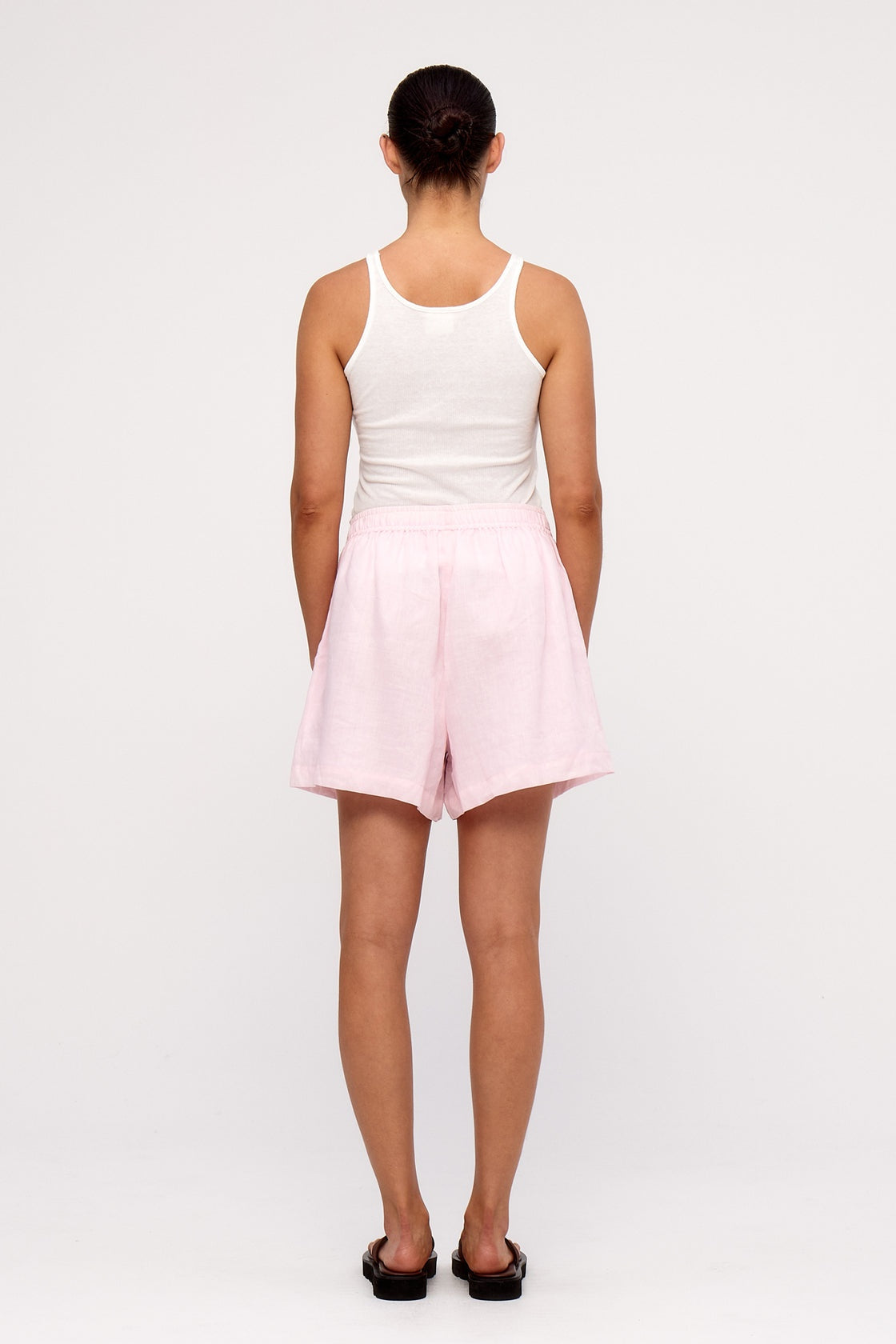 Ramie Short - Soft Pink