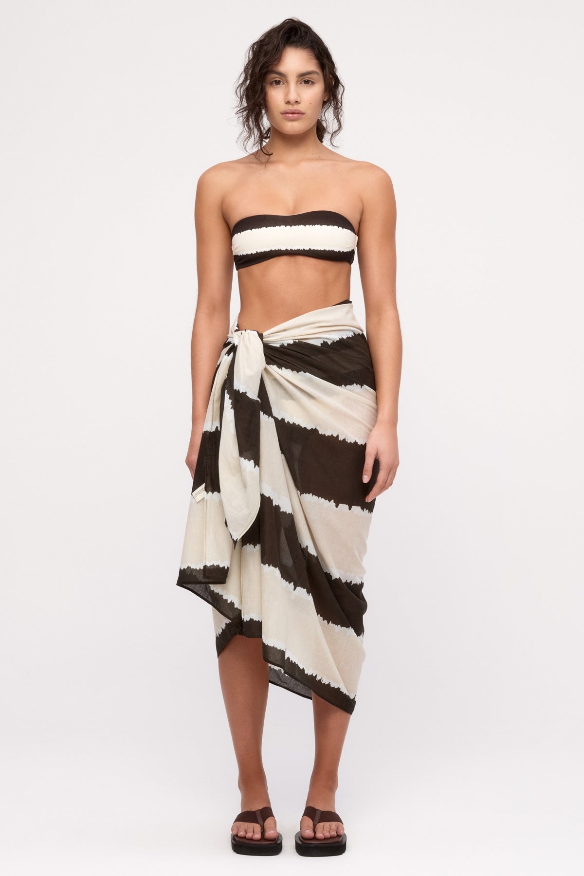 Sarong - Tie Dye Stripe