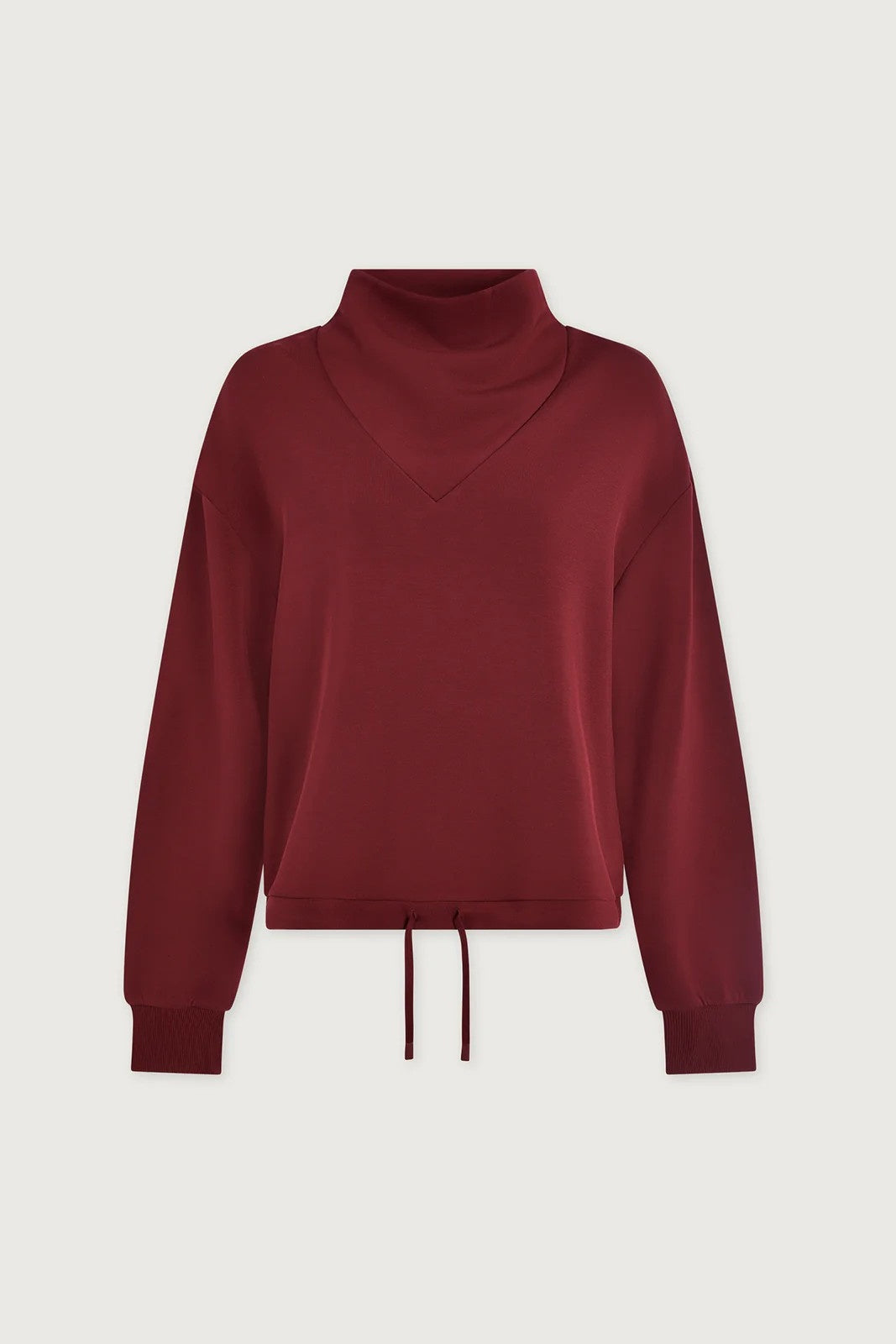 Betsy Sweat Top | New Maroon