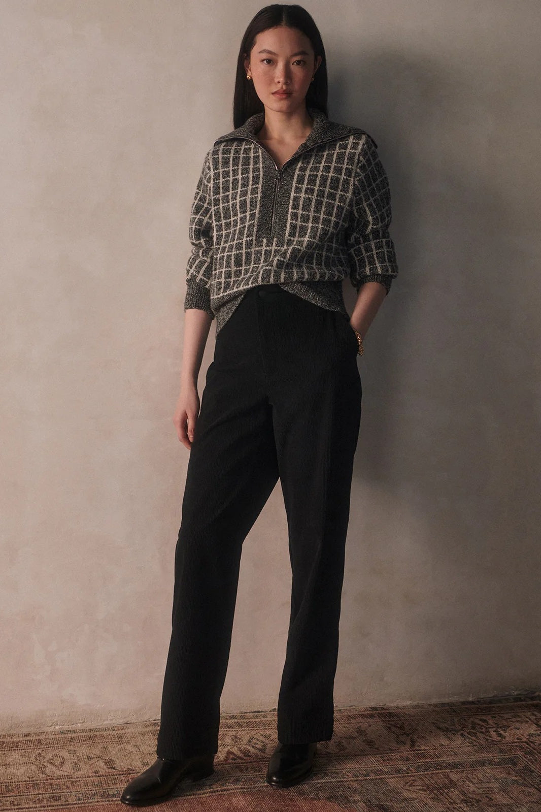 Furley Half-Zip Knit