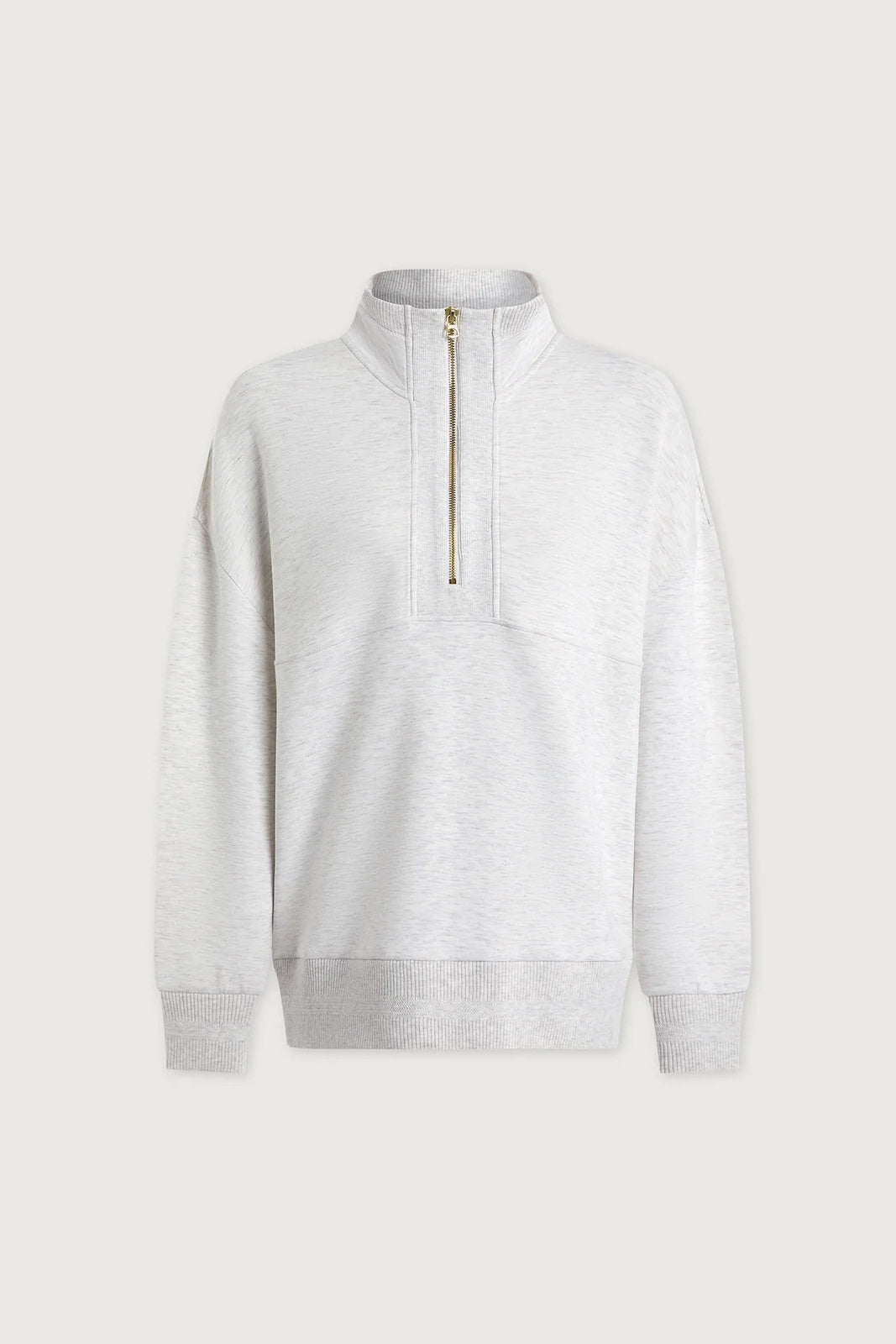 Molly Half-Zip Longline Sweat