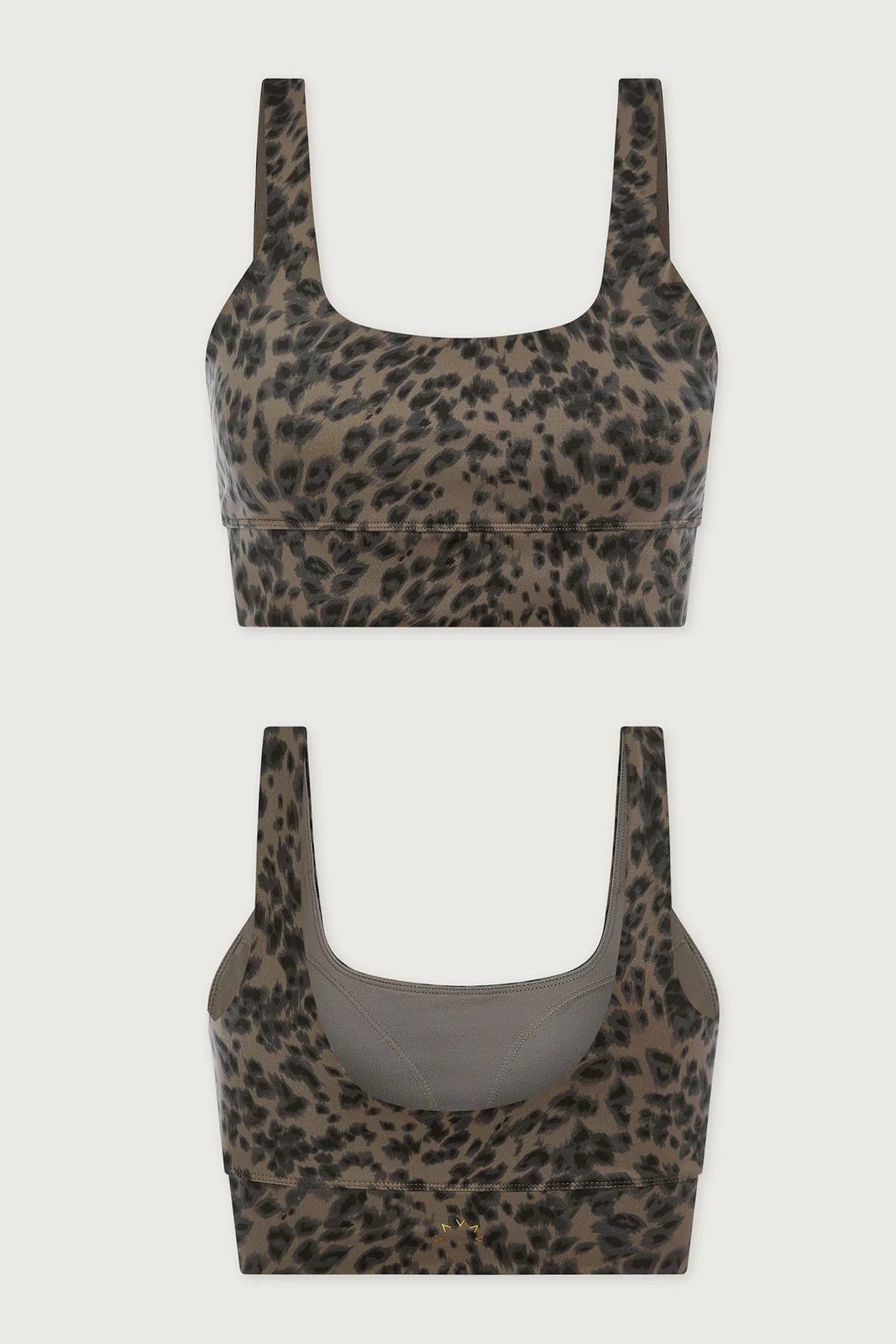FreeSoft™ Cori Bra | Brown Contrast Cheetah