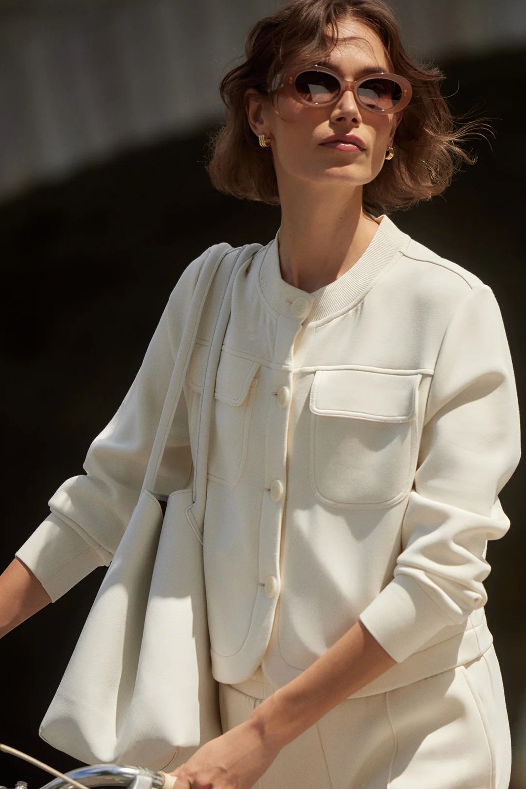 Hartwell Button-Through Sweater Jacket