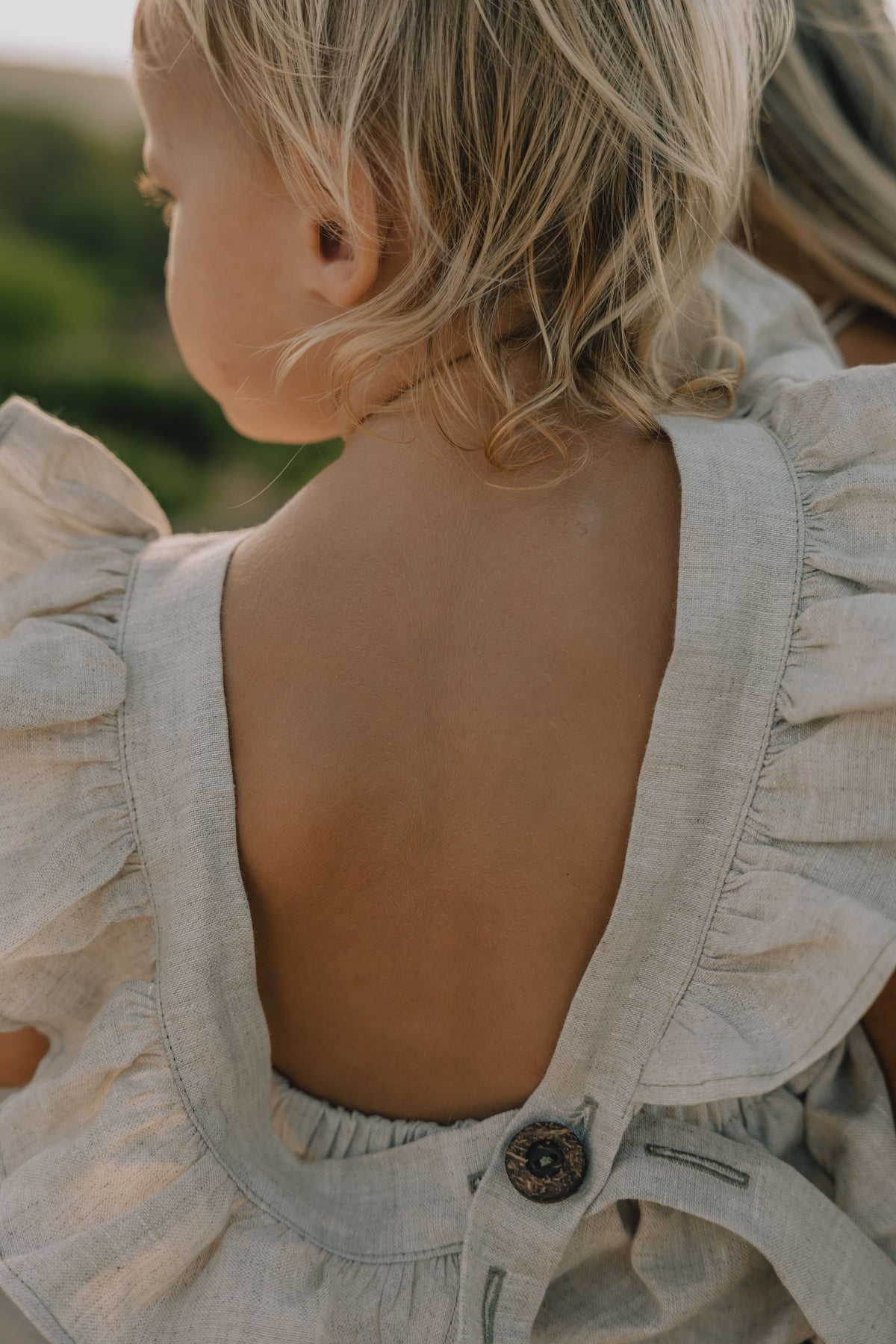 Girl&#39;s Nala Romper | Natural