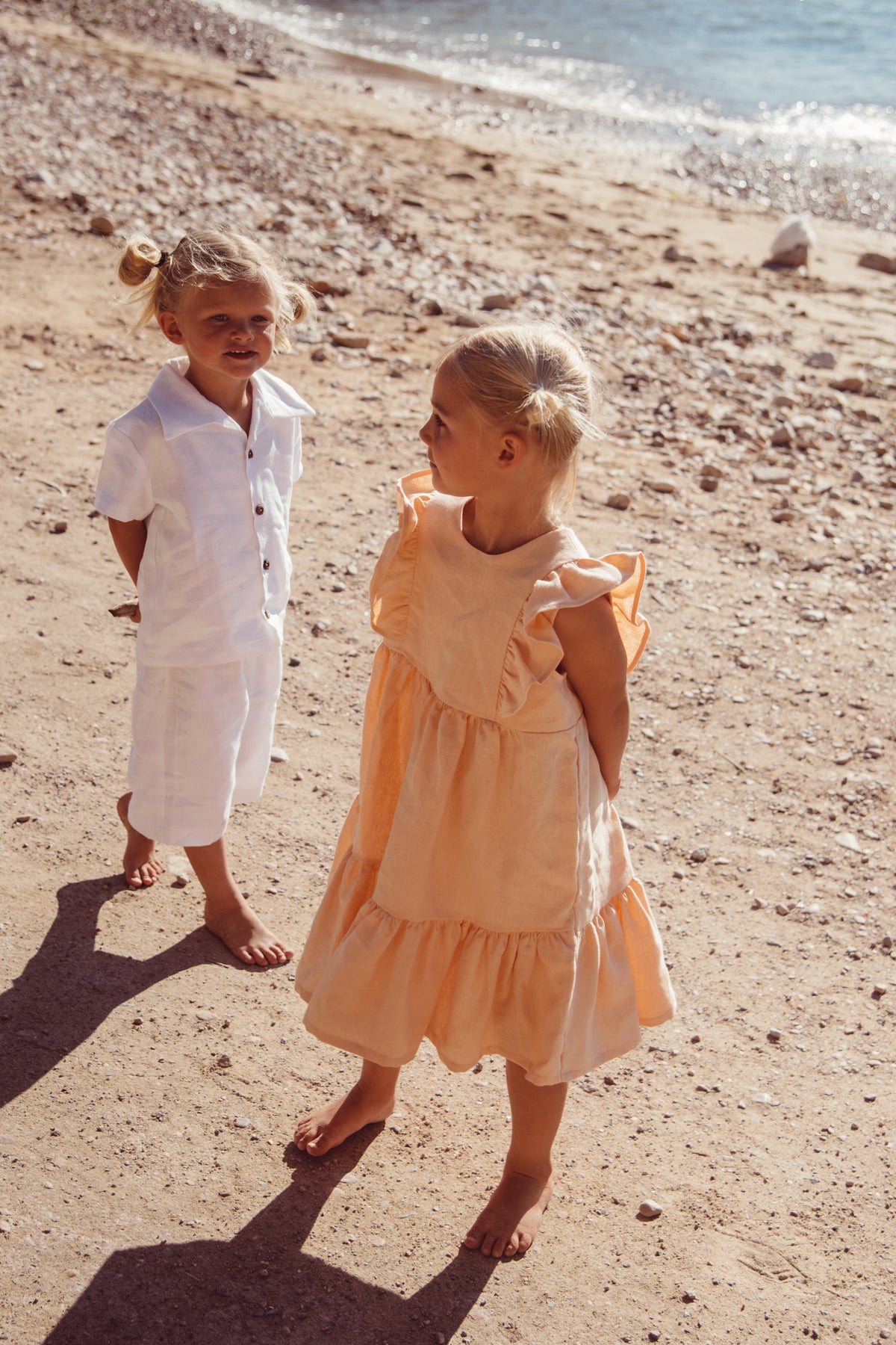 Girl&#39;s Aria Dress | Lemon