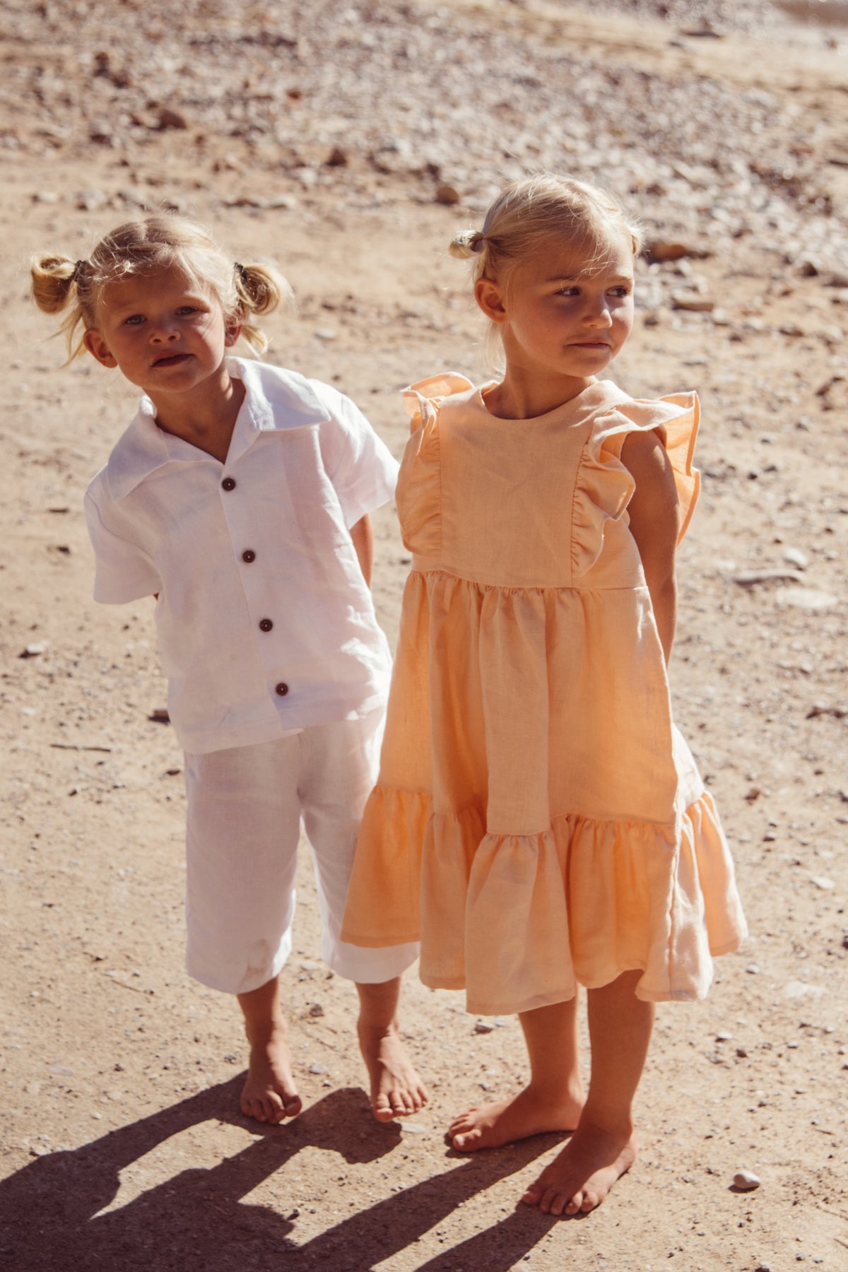 Girl&#39;s Aria Dress | Lemon