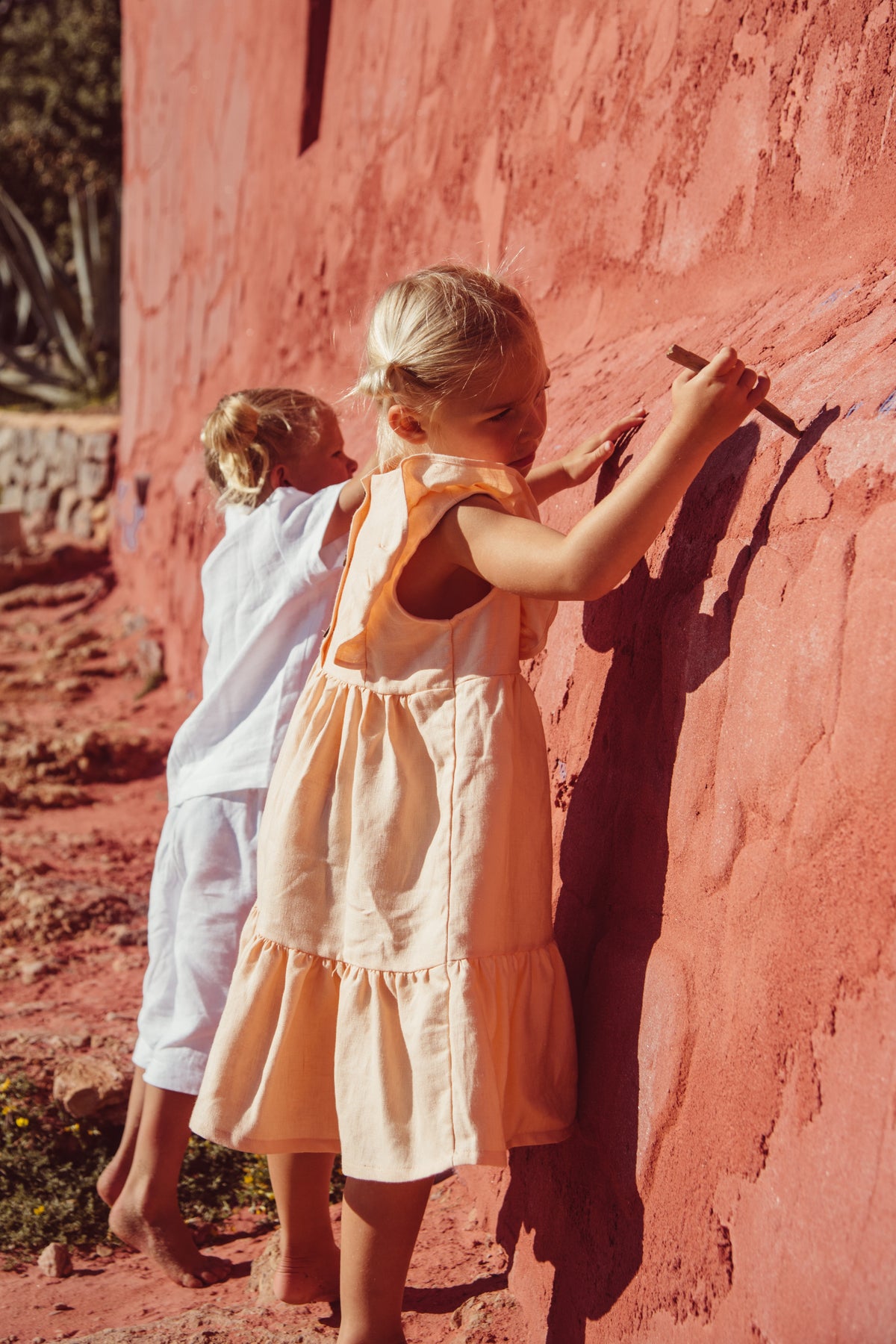 Girl&#39;s Aria Dress | Lemon