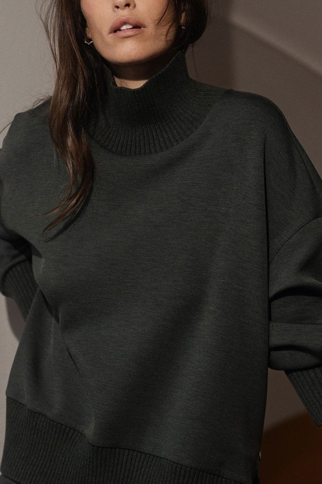 Barker High-Neck Sweat