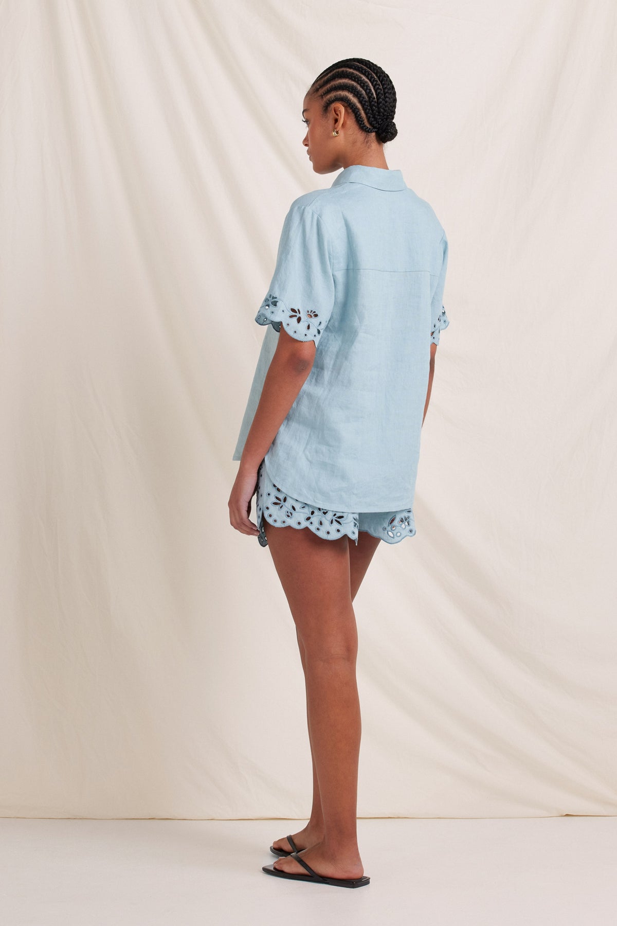 Memoir Shirt | Dusty Blue - FINAL SALE