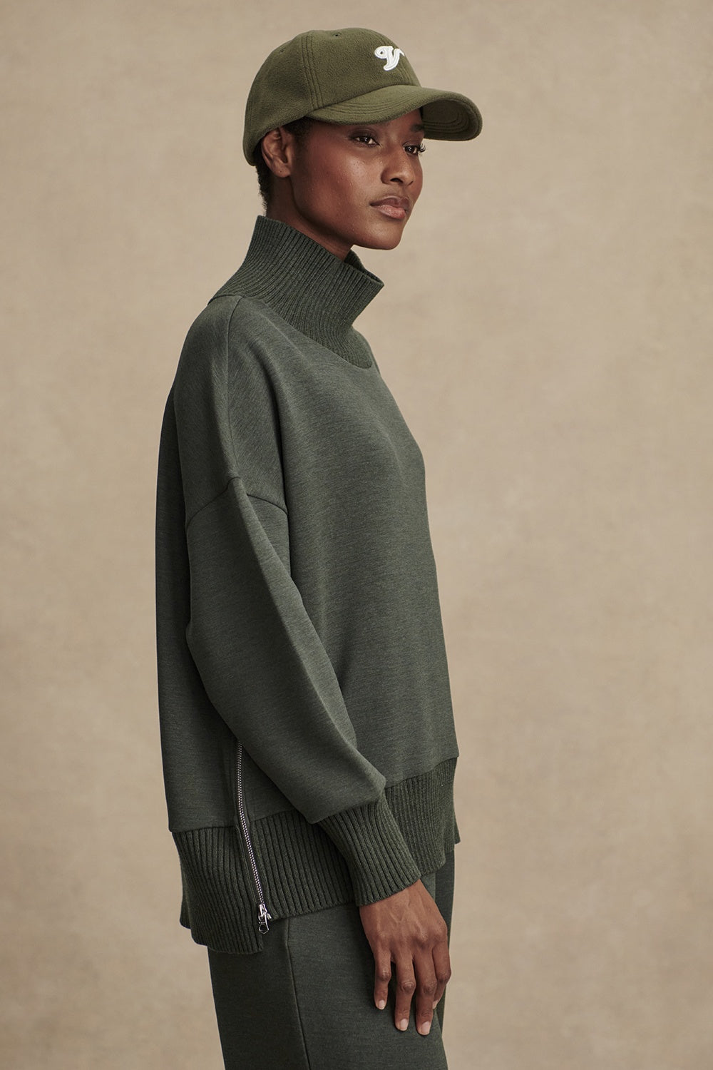 Barker High-Neck Sweat