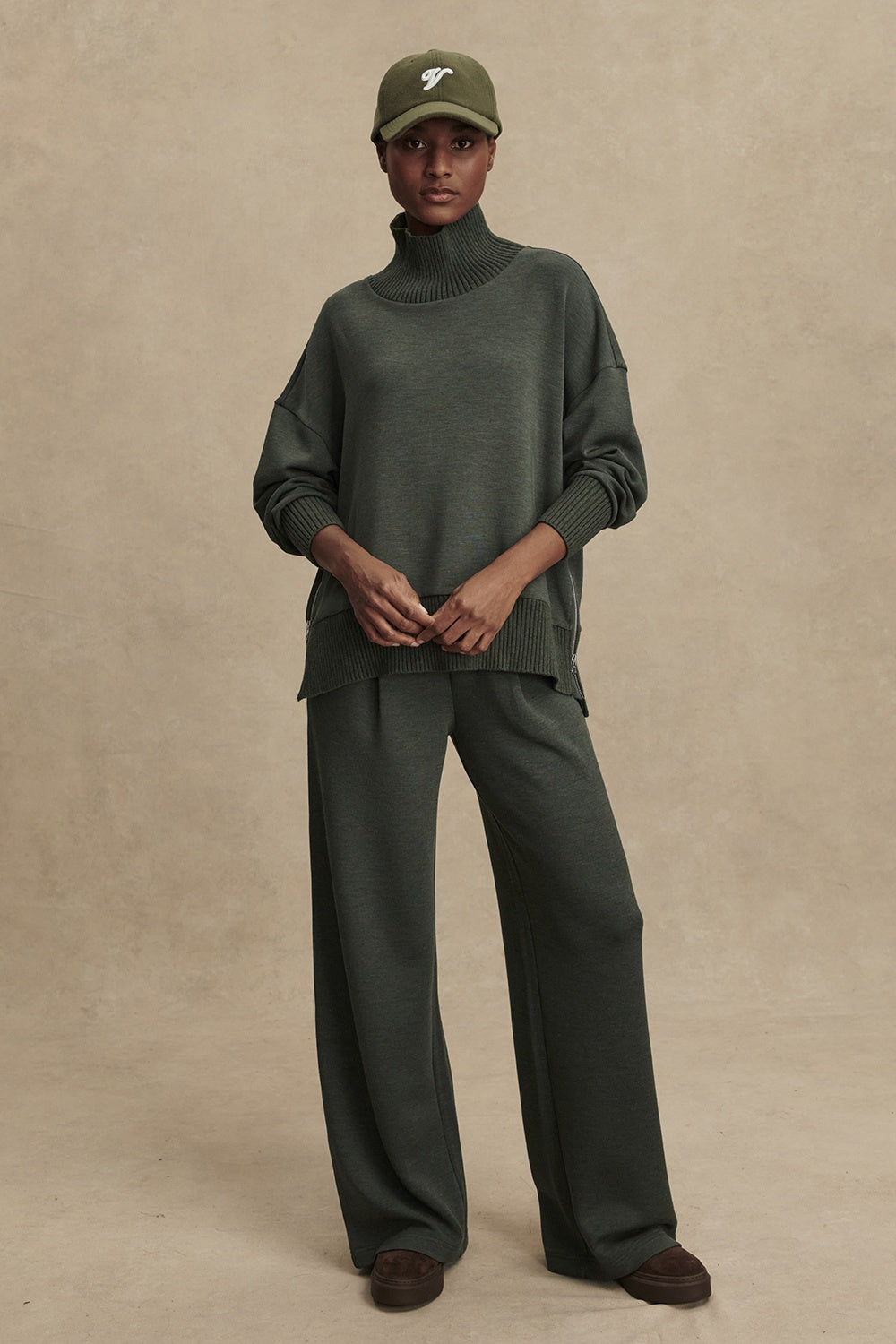 Barker High-Neck Sweat