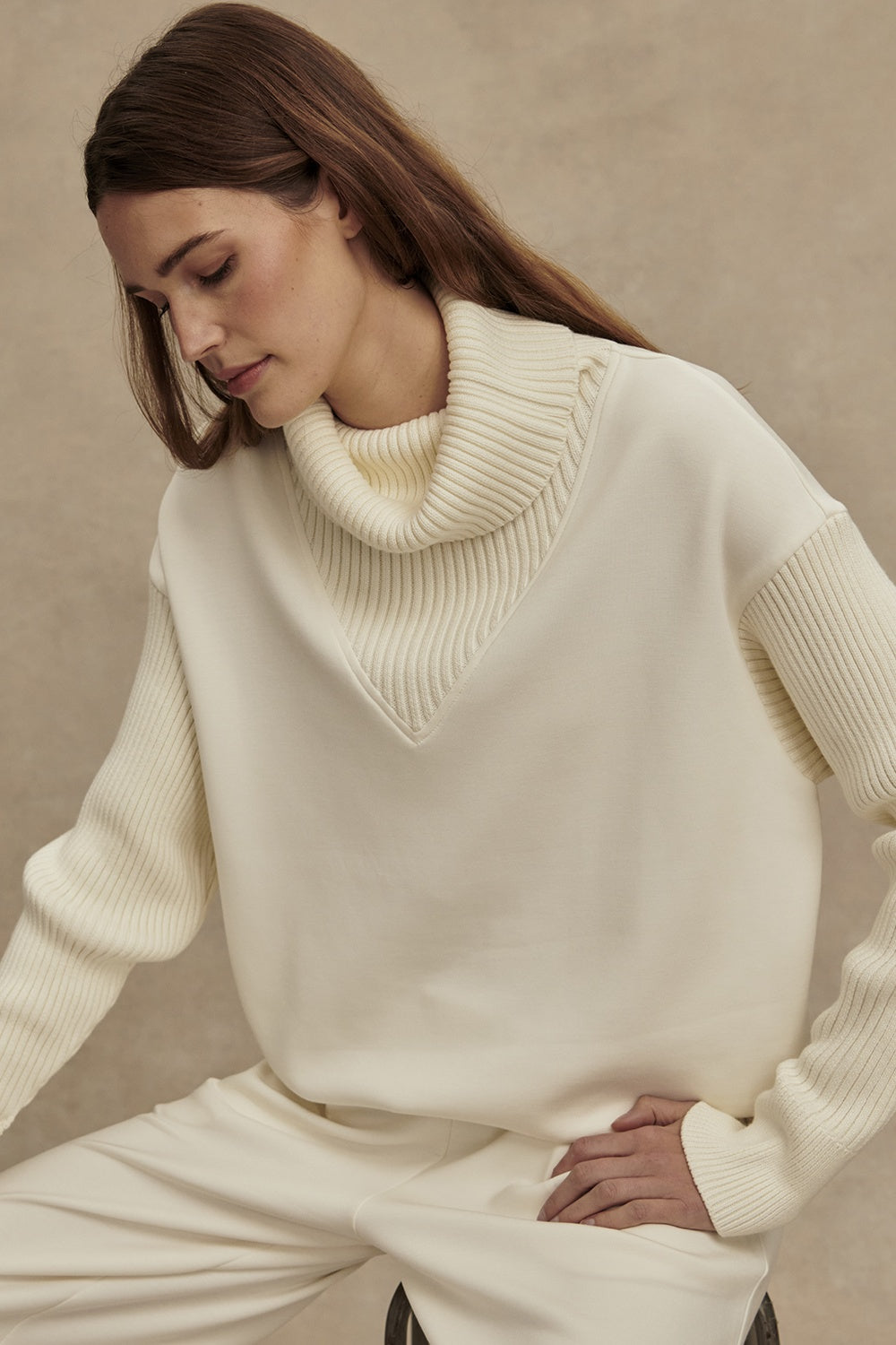 Hannah Cowl Neck Sweat