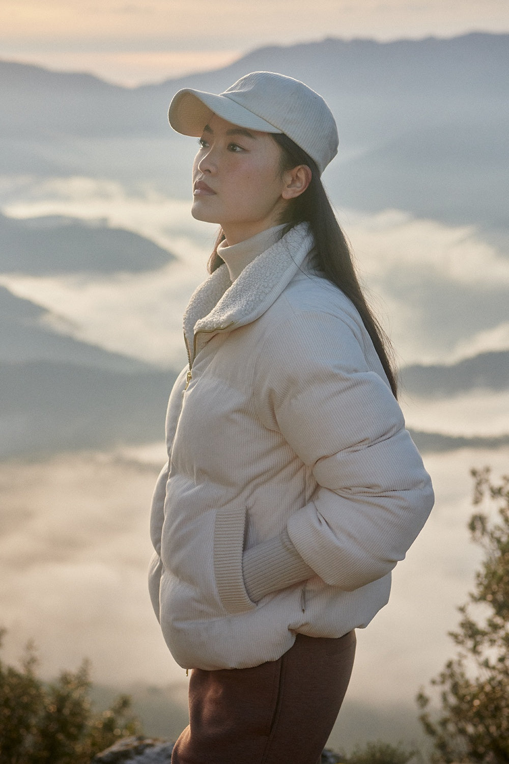 Brackley Cord Puffer Jacket