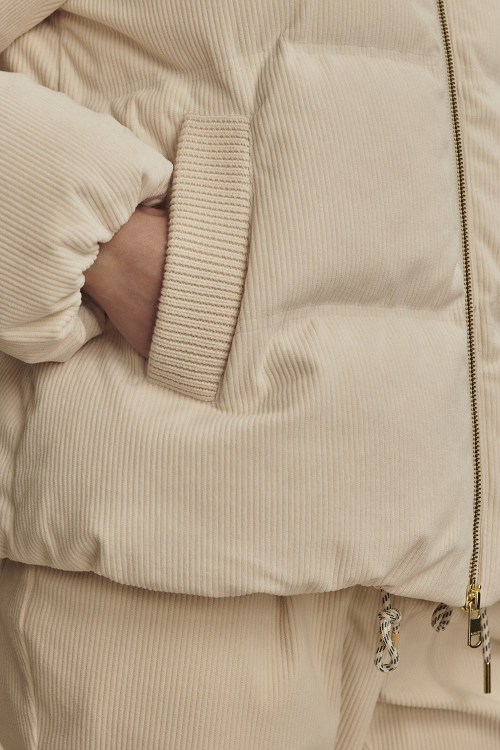 Brackley Cord Puffer Jacket