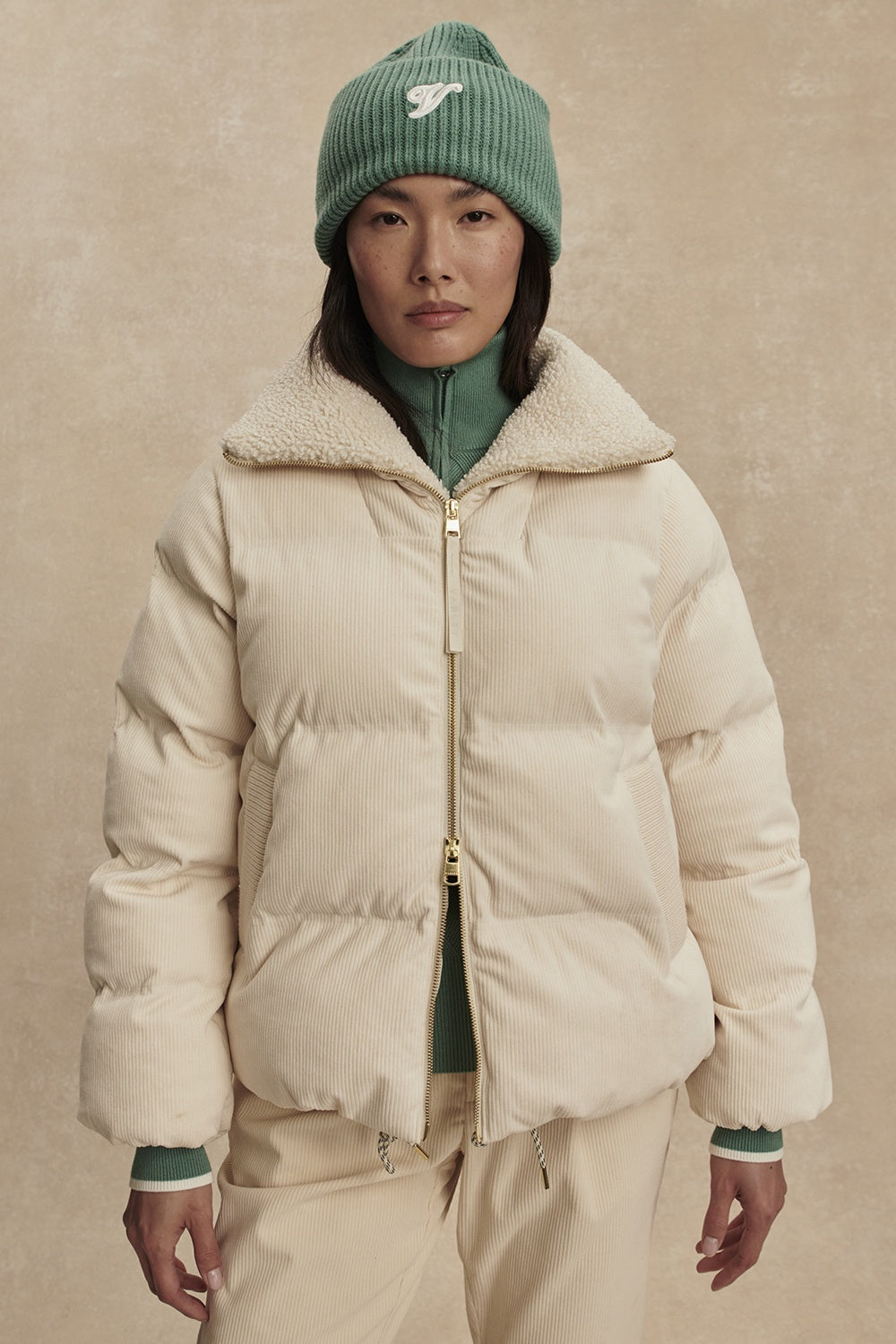 Brackley Cord Puffer Jacket