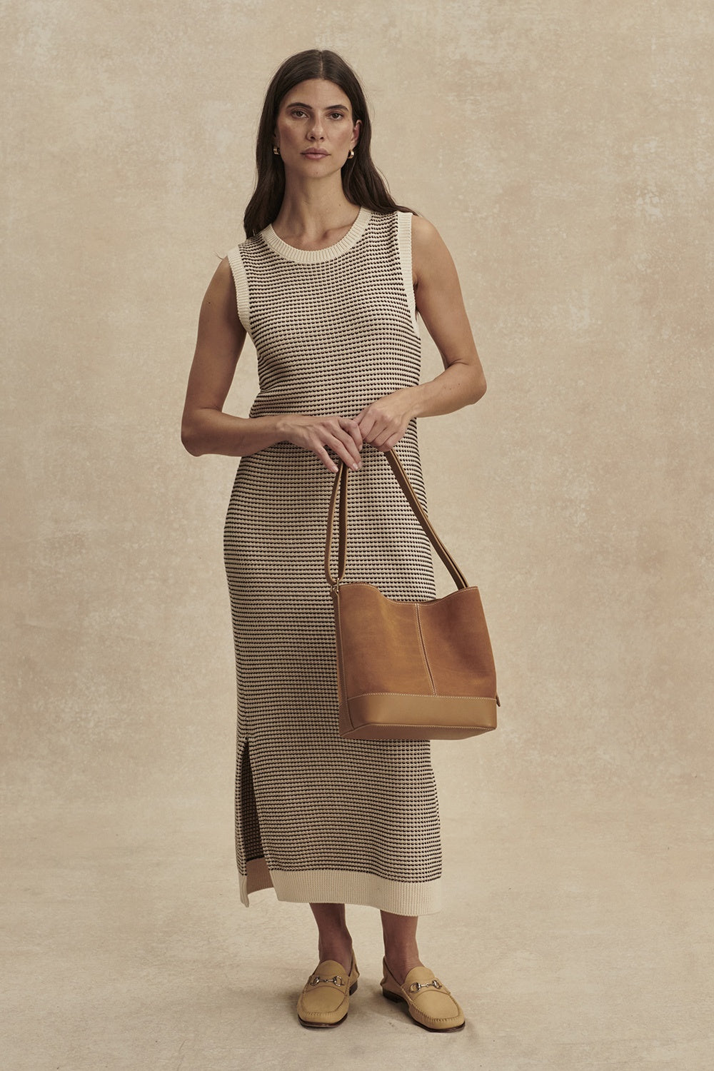 Sadia Stitch Knit Dress