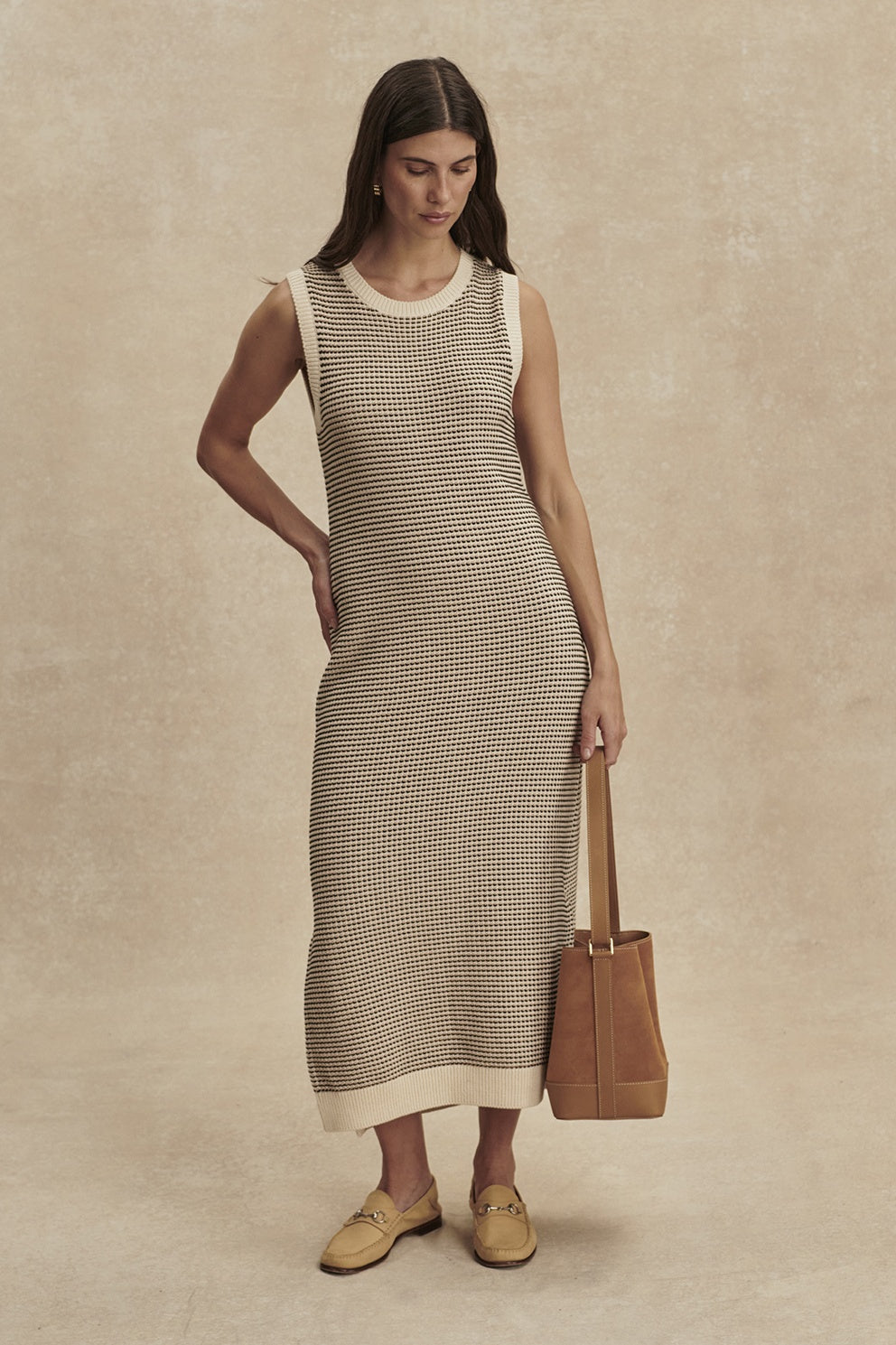 Sadia Stitch Knit Dress