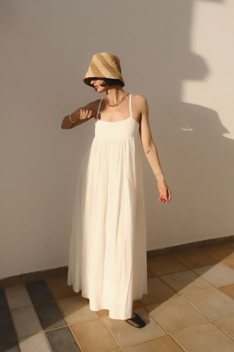 Cyla Bucket Hat | Bronze &amp; Natural