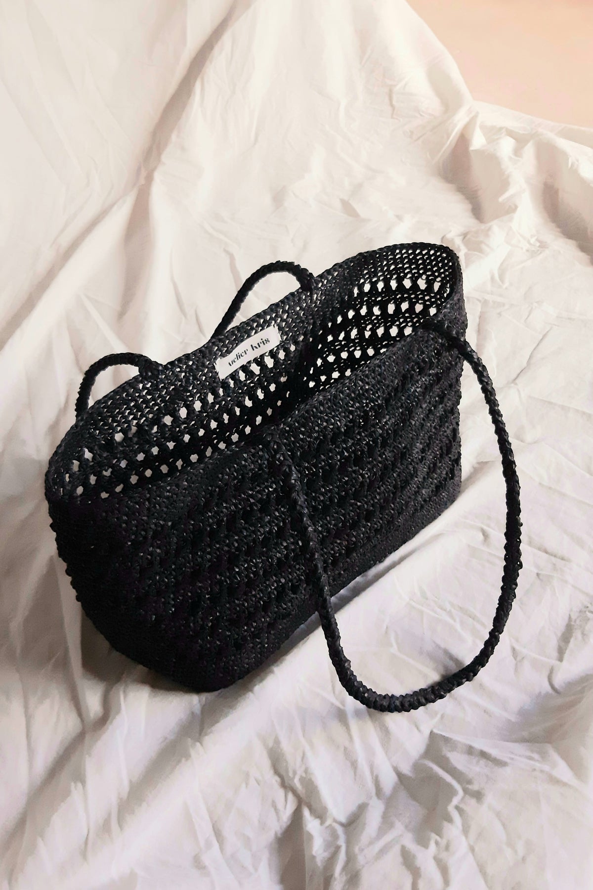 Renee Raffia Tote Bag