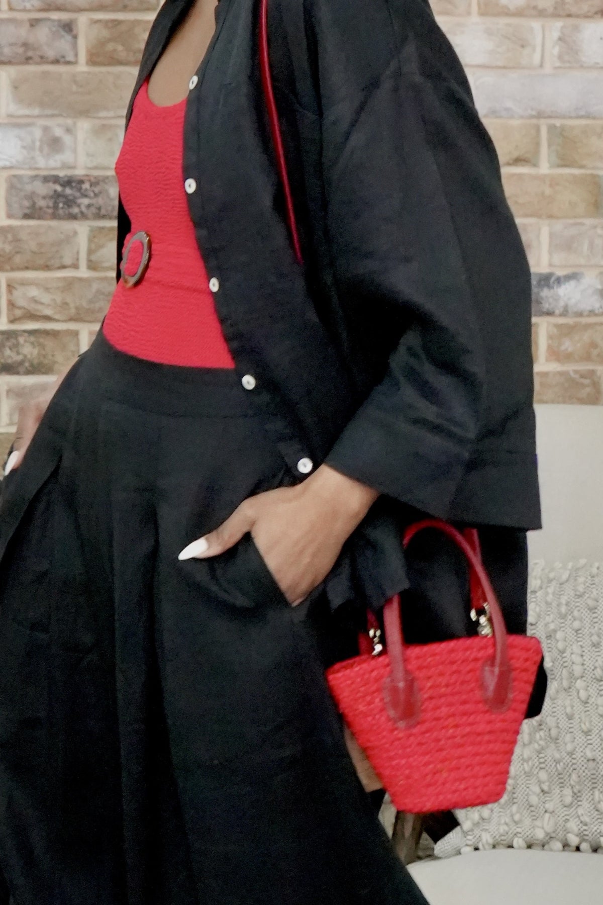 Tessa Mini Bag | Red - FINAL SALE